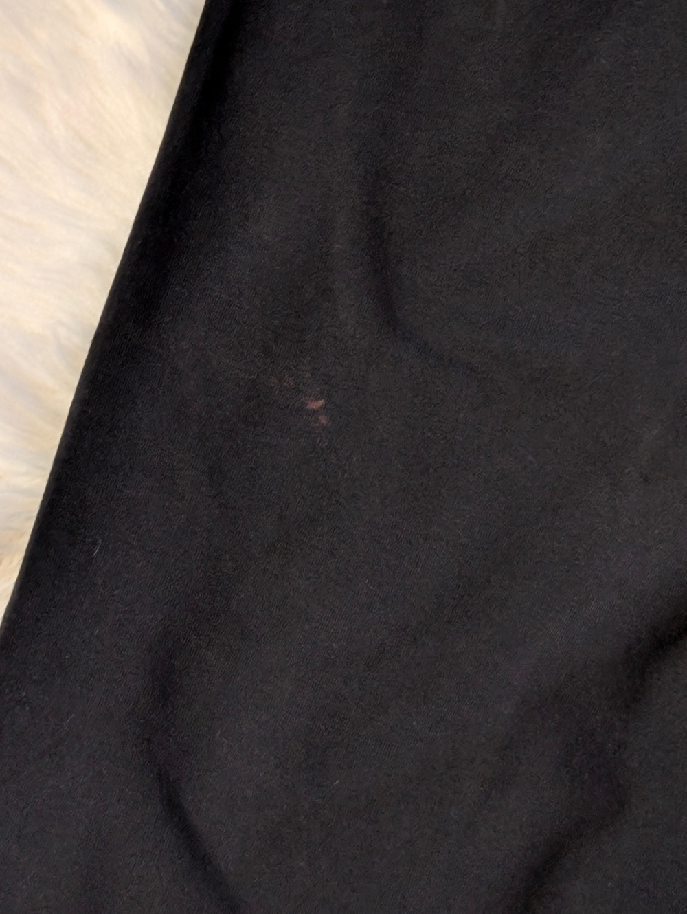 Victoria's Secret PINK Logo Yoga Stretch Pants Black Wide Waistband Size Large - Picture 10 of 11